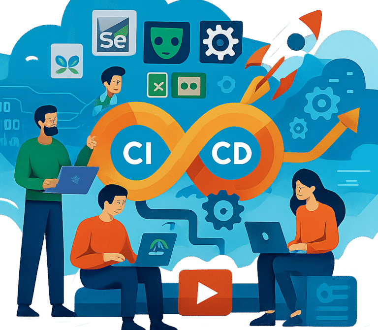 CI CD automation testing